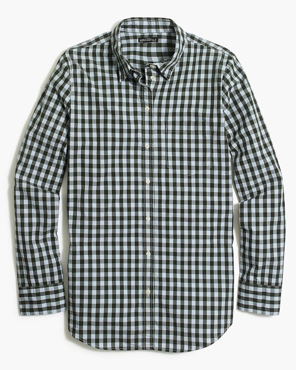 J. Crew | Black/White Cotton Preppy Gingham Button Down Shirt Casual Summer